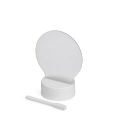 Luminária led de mesa personalizável para empresas