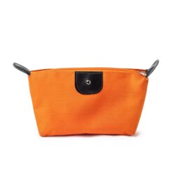 Necessaire nylon oxford laranja jpg