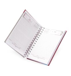 Agenda diária 2026 personalizável para empresas