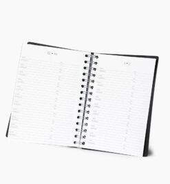 Agenda diária personalizada 2026