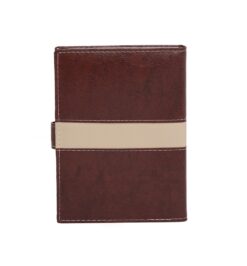 Agenda diária personalizável com fecho e suporte para caneta