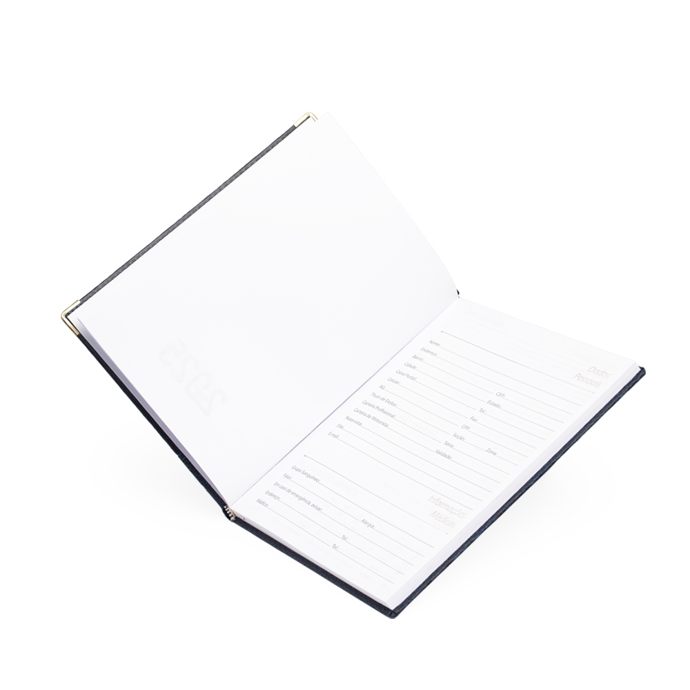 Agenda diária personalizável para empresas