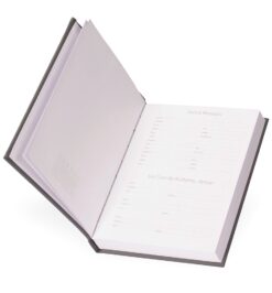 Agenda 2026 personalizável para empresas