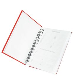 Agenda 2026 personalizada com capa emborrachada