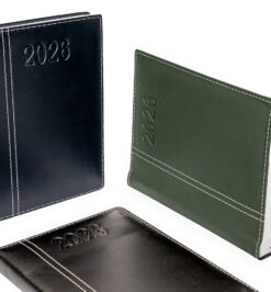 Agenda diária personalizável 2026 para brindes corporativos