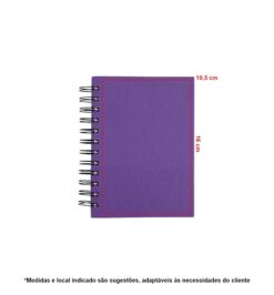 Agenda 2026 cromato personalizável para empresas