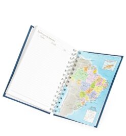 Agenda diária 2026 personalizável para empresas