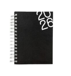 Agenda diária 2026 wire-o personalizável para empresas