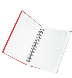 Agenda 2026 personalizada com capa emborrachada