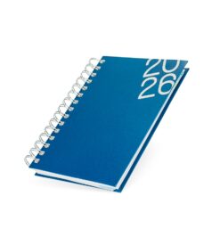 Agenda diária 2026 wire-o personalizável para empresas