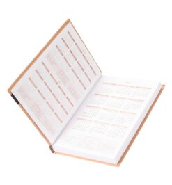 Agenda diária personalizável 2026 para empresas