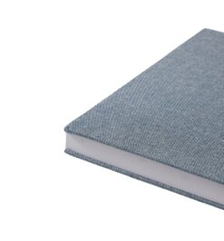 Agenda diária personalizada 2026 em linho