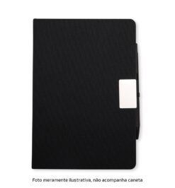 Agenda personalizada com capa de linho