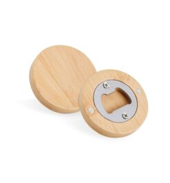 Abridor de garrafa personalizado em bambu