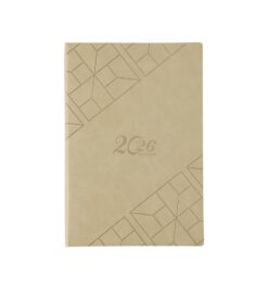 Agenda personalizada de couro sintético 2026