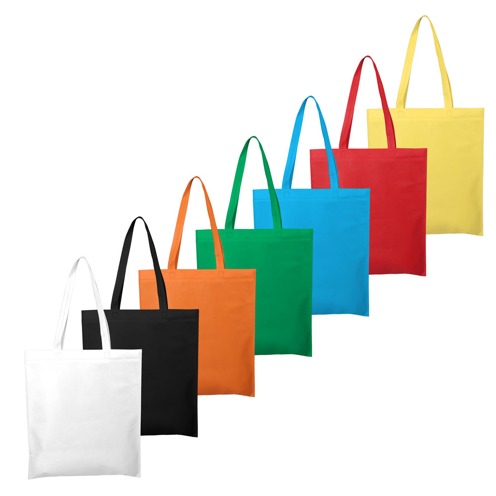 Sacola tnt personalizada(41x37x8,5cm)