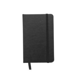 Caderneta de couro sintético personalizável para empresas