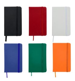 Caderneta emborrachada personalizável para empresas