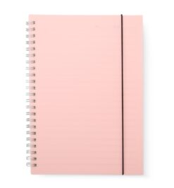Caderno a5 plástico personalizável