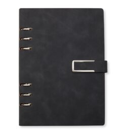 Caderno fichário em pu personalizável