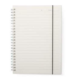 Caderno a5 plástico personalizável