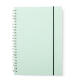 Caderno a5 plástico personalizável