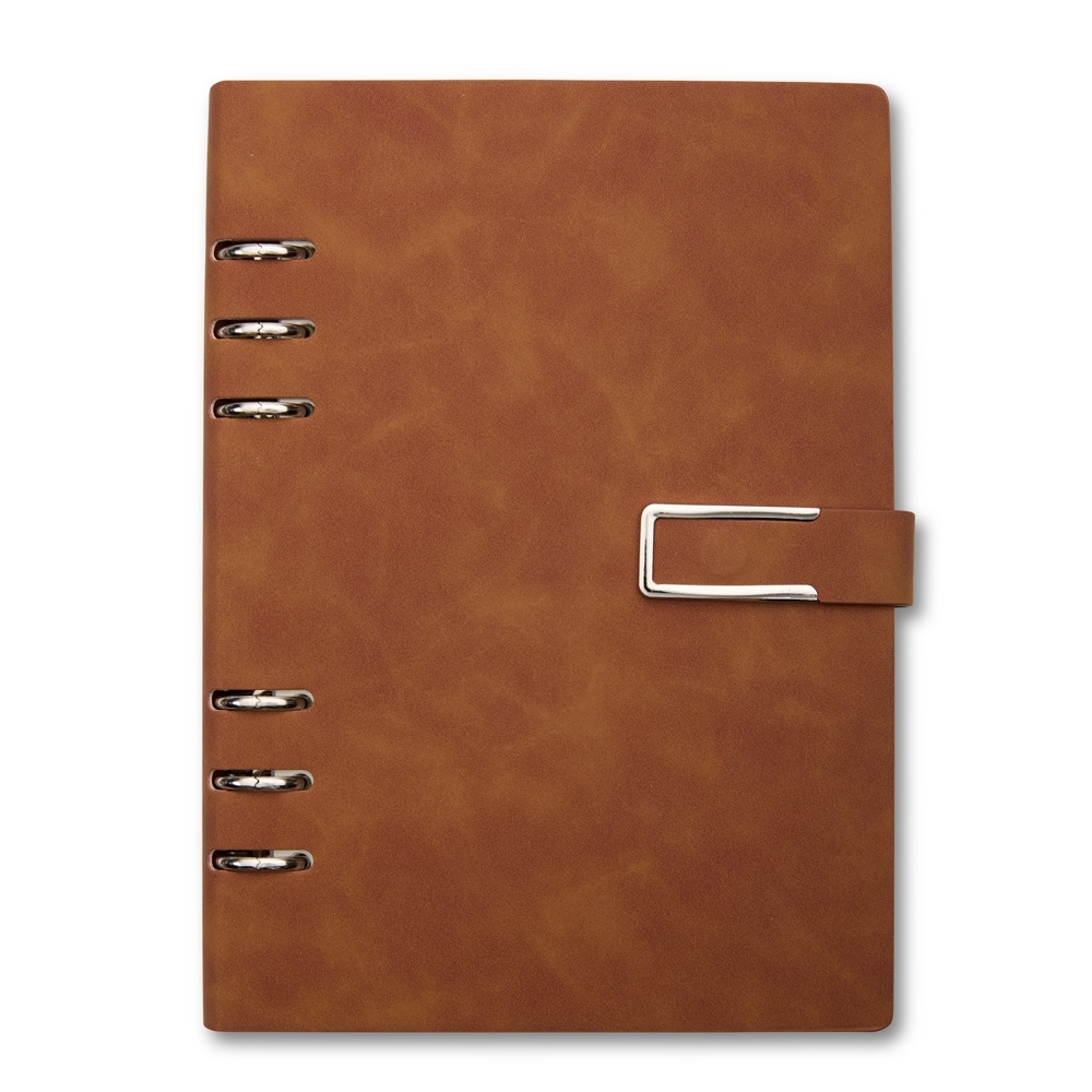 Caderno fichário em pu personalizável