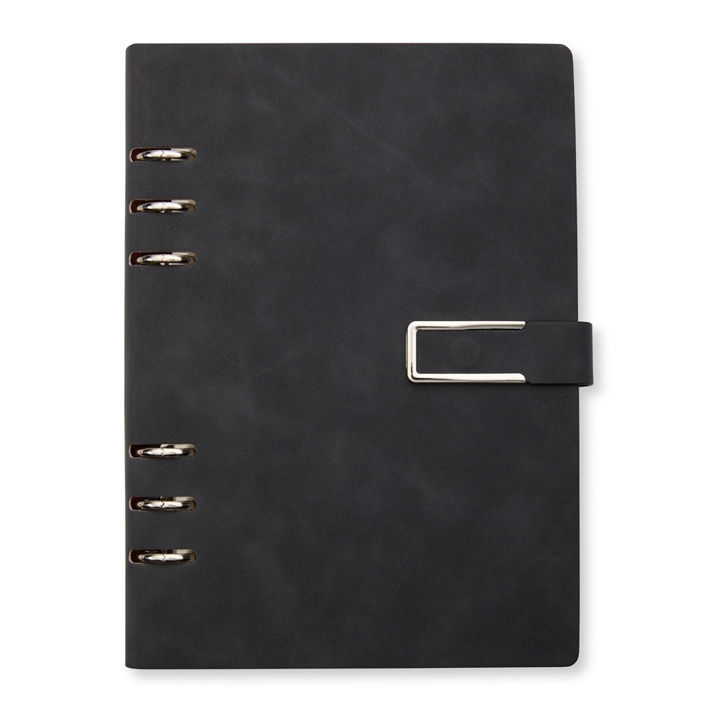 Caderno fichário em pu personalizável