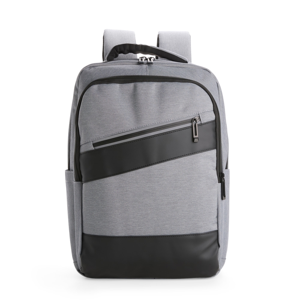 Mochila usb litros cinza jpg