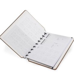 Caderno de disco percalux personalizável para empresas