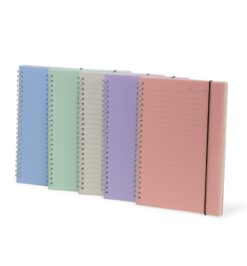 Caderno a5 plástico personalizável