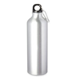 Garrafa em alumínio personalizada com mosquetão 750ml