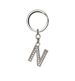 Chaveiro metal letras n jpg