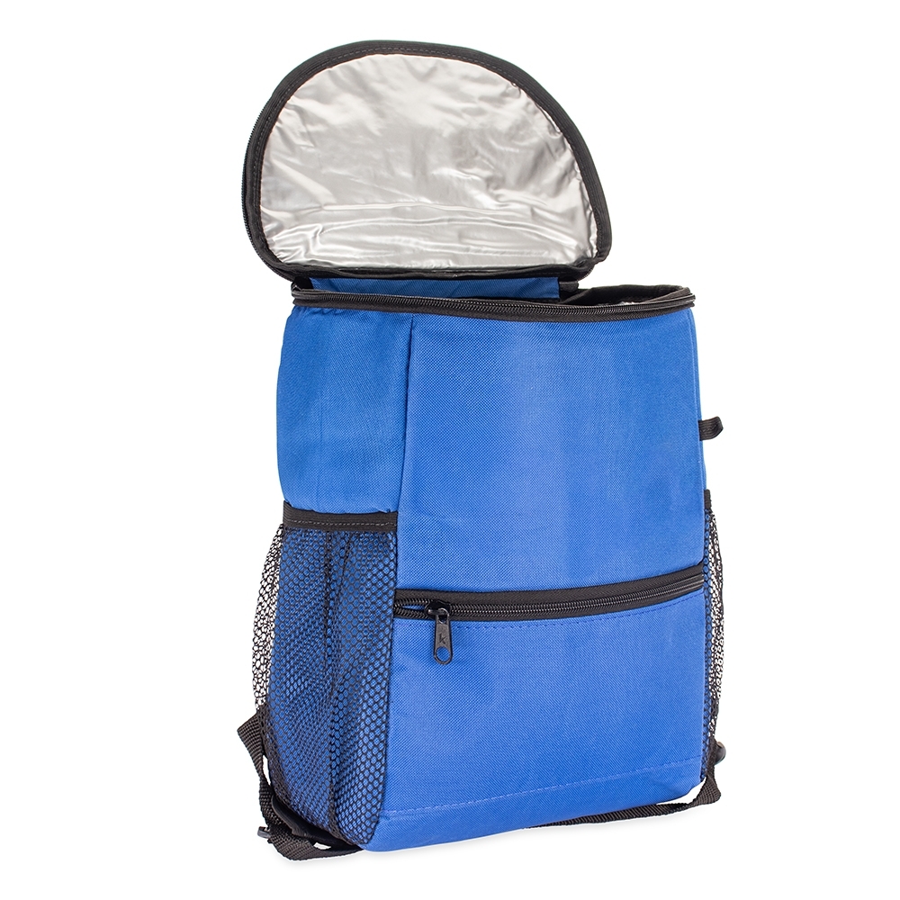 Mochila termica nylon litros azul royal jpg