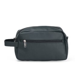 Necessaire couro sintetico cinza jpg