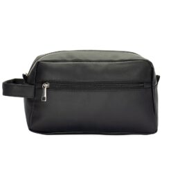 Necessaire couro sintetico preto jpg